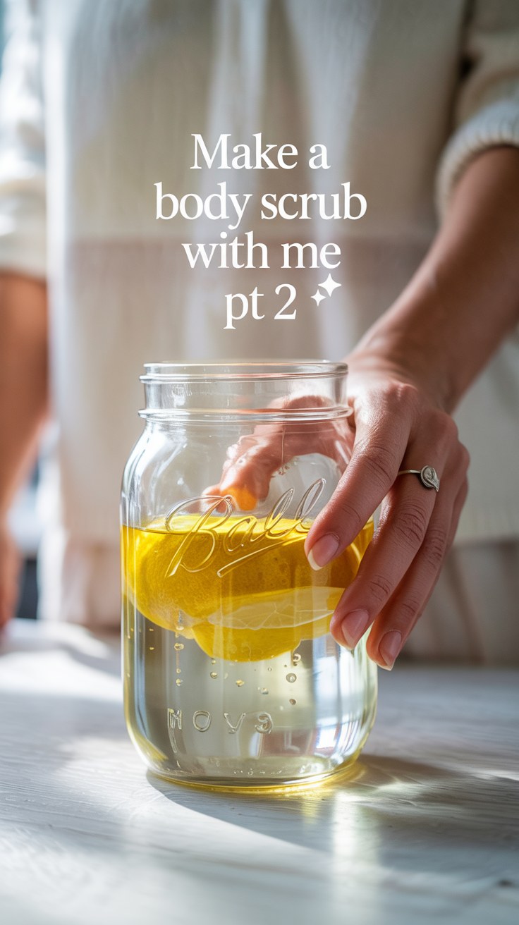 DIY Sugar Body Scrub Recipe: Homemade Exfoliating Skincare