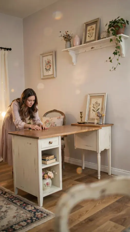 Small Desk for Home Office | Space-Saving Setup Ideas | Perfect for Small Spaces