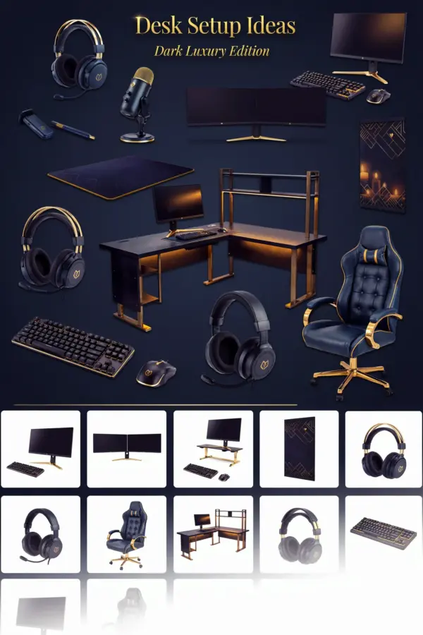 Kawaii Gamer Desk Setup with Sims 4 CC | Pastel Gaming Decor for Home Office | Maxis Match Packs