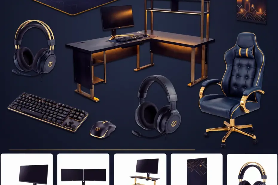 Kawaii Gamer Desk Setup with Sims 4 CC | Pastel Gaming Decor for Home Office | Maxis Match Packs
