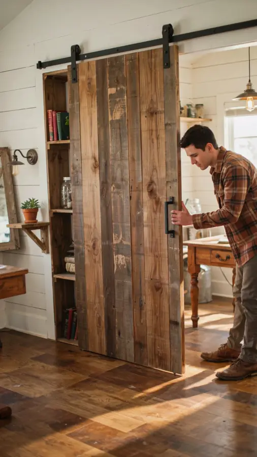 Invisible Sliding Door for Home Office | Ghost Door Space-Saving Design