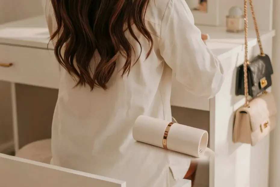 Small Vanity Desk Setup Ideas for a Cozy Bedroom Corner | 3-in-1 Dressing Table with Flip Mirror & Drawers
