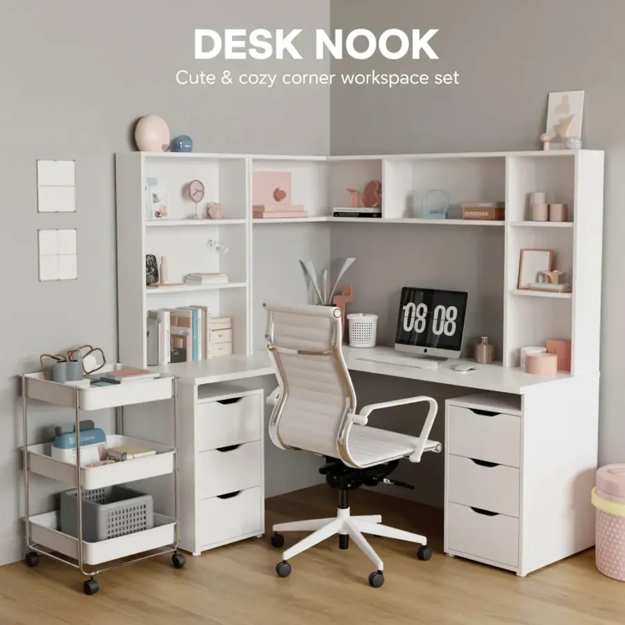 Budget Sims 4 Home Office Desk Setup Ideas with CC and Mods