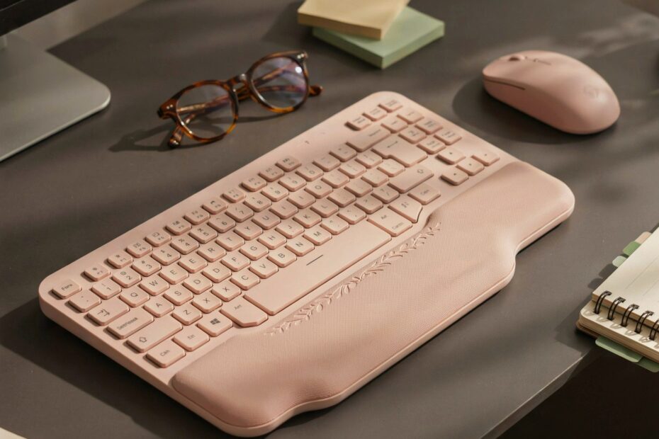 Cushioned Palm Rest for Typing | Three-Layer Wrist Support Relief | Home Office WFH Essentials