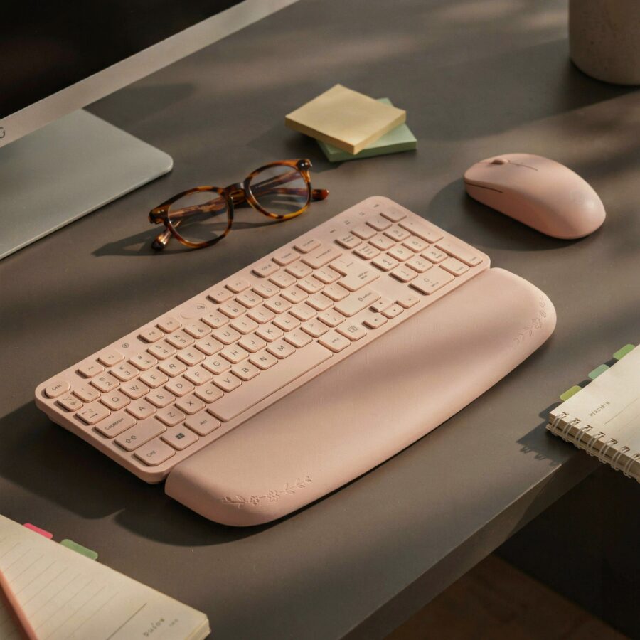 Ergonomic Wrist Rest for Home Office | Three-Layer Comfort | Relieve Typing Pressure