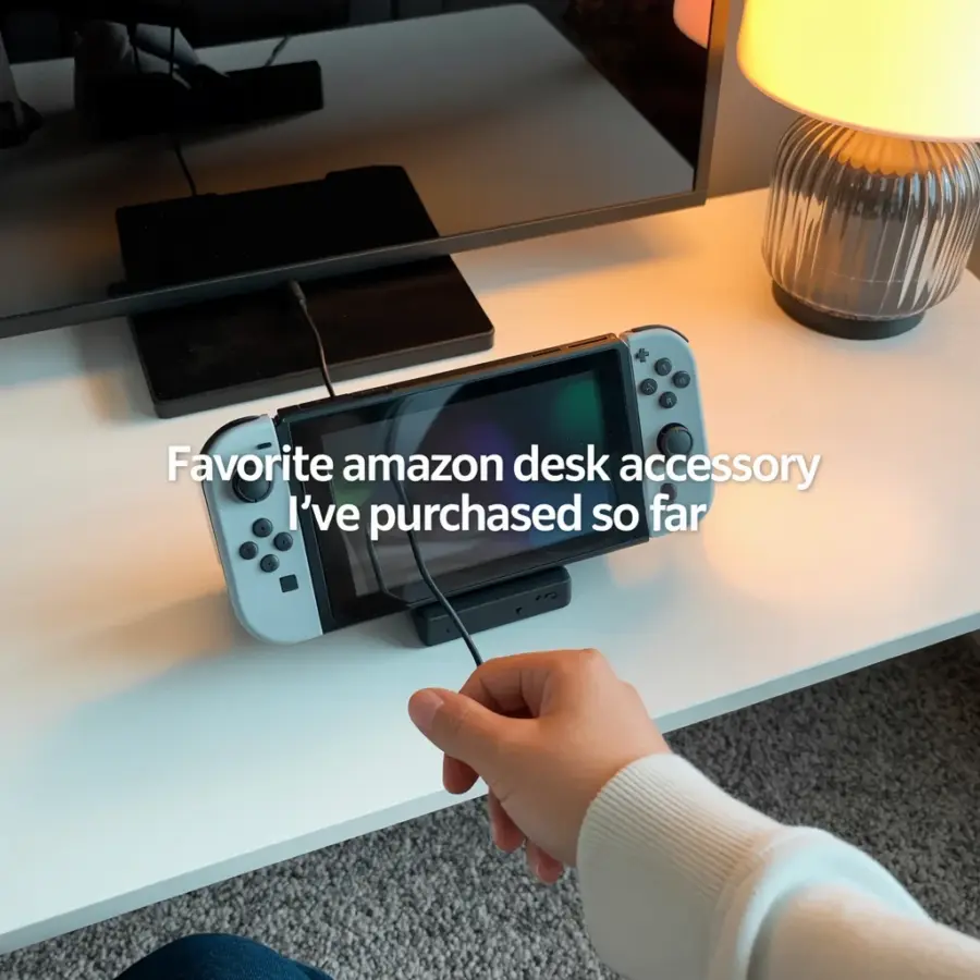 Neutral Desk Setup Ideas | Amazon Finds for Clean Home Office | White Monitor & PC