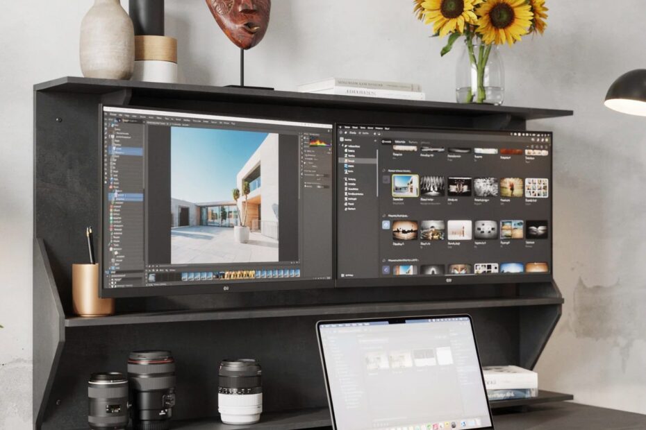 Wall-Mounted Desk for Home Office | Boost Productivity with DropTop Desk | Clutter-Free Workspace