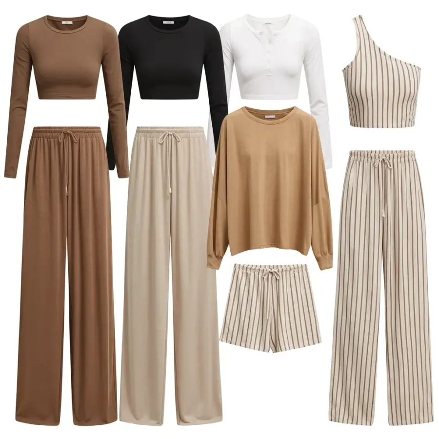 Amazon Loungewear Set for Women | Cozy WFH Matching Pajamas I'm Obsessed With