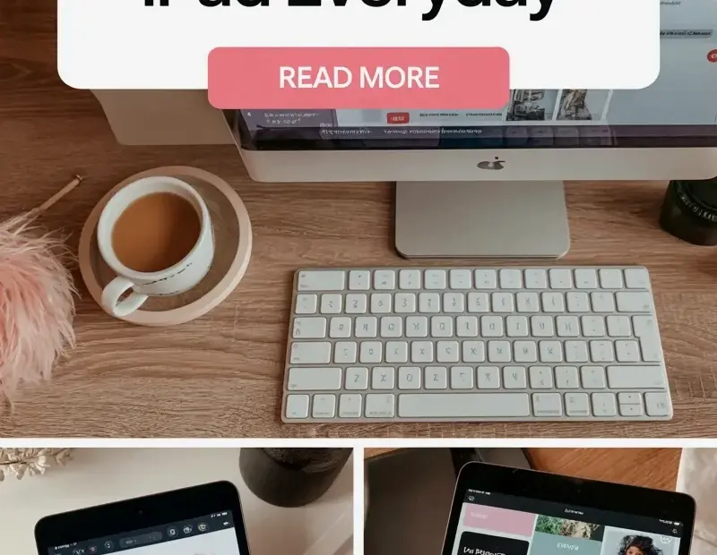 Creative ways to use your iPad everyday - 5 ideas that are actually worth trying